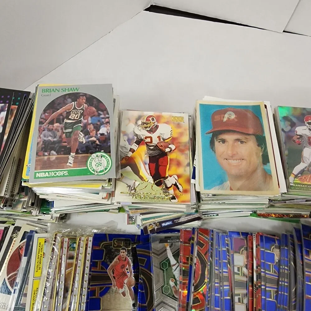 Sports CARD LOT Baseball Football  Basketball Storage Unit Find